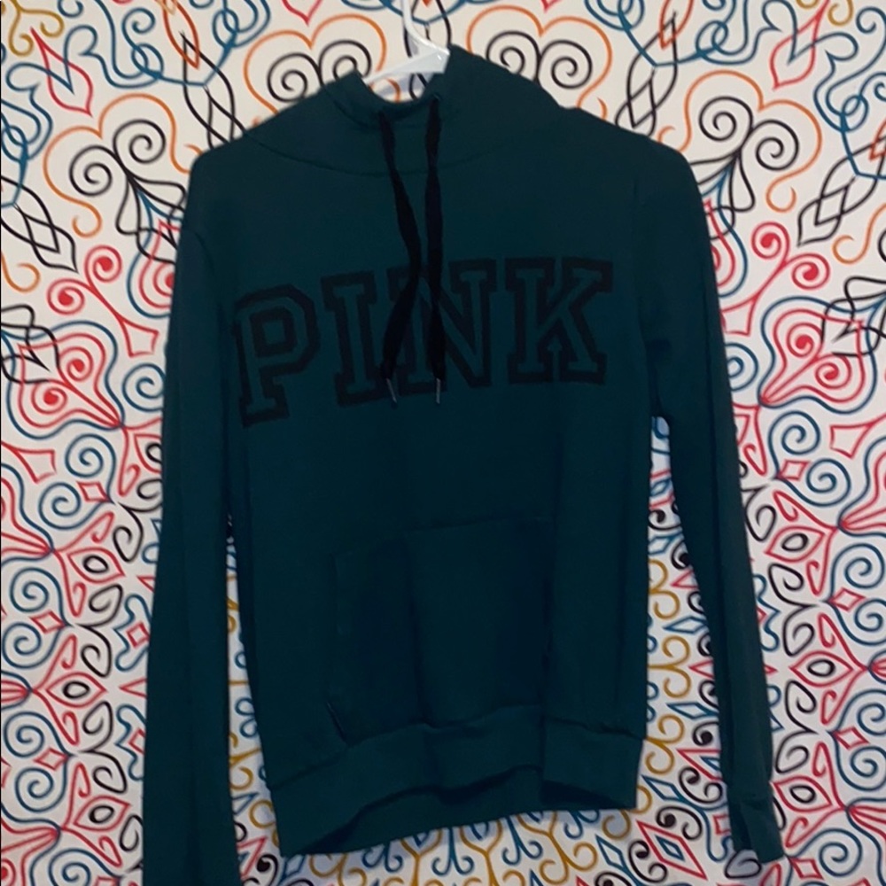 PINK Sweatshirt with Fleece hoodie